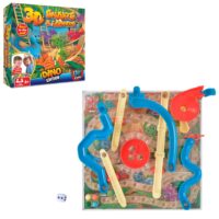 3D Snakes and Ladders Game - Dinosaur Edition
