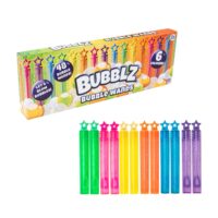 Bubblz 48 Pack Bubble Wands with Bubble Solution Included