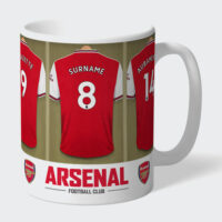 Arsenal F.C. Personalised Arsenal FC Dressing Room Mug