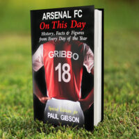 Personalised Memento Company Personalised Arsenal On This Day Book