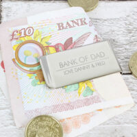 Personalised Memento Company Personalised Classic Money Clip