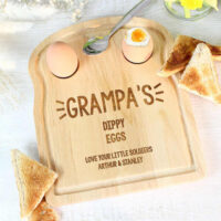 Personalised Memento Company Personalised Egg and Toast Board