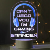 Personalised Memento Company Personalised Gaming LED Colour-Changing Light