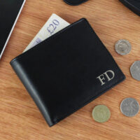 Personalised Memento Company Personalised Initials Leather Wallet