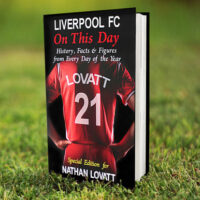 Personalised Memento Company Personalised Liverpool On This Day Book