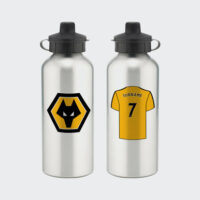 Wolves F.C. Personalised Wolves FC Aluminium Water Bottle