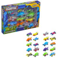 Teamsterz Beast Machine Dino Car Play Set | 10 Die-Cast Cars