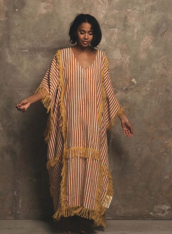 Young British Designers CREATION KAFTAN. Stripe by A Perfect Nomad