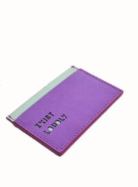 Young British Designers EXIST LOUDLY Card Holder by Marlow London