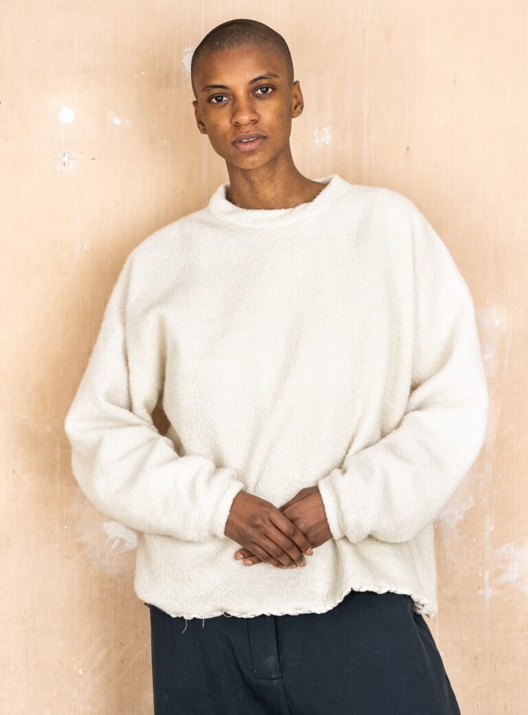 Young British Designers Oversized Portland Sweater. Cream by SULA
