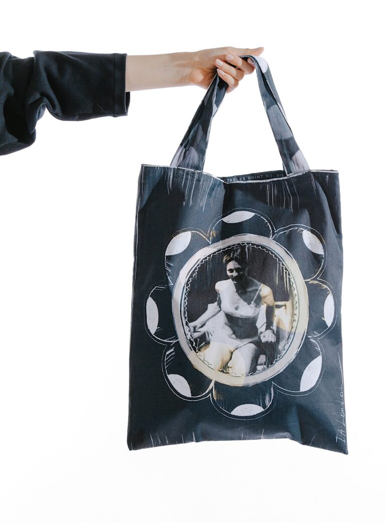 Young British Designers She Was Loved. Cotton Drill Tote by IA London