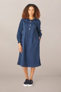 Sahara Denim Shirt Dress