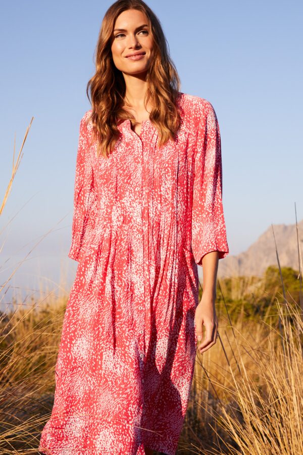Sahara Speckled Spot Print Dress