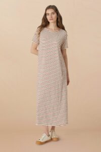 Mama B Vaso Stripe Dress