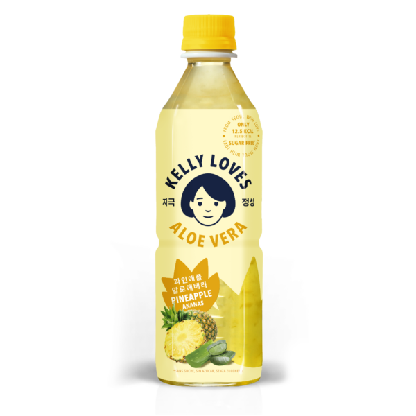 Kelly Loves Aloe Vera and Pineapple Drink (sugar free) 20 x 500ml Bottle