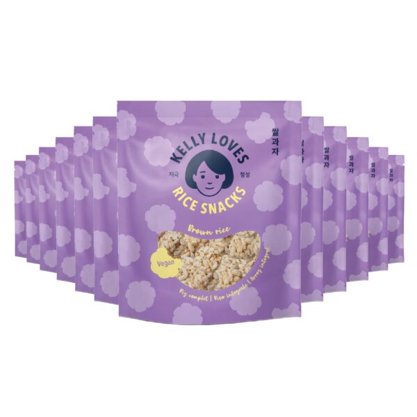 Kelly Loves Brown Rice Puffs 12 x 50g