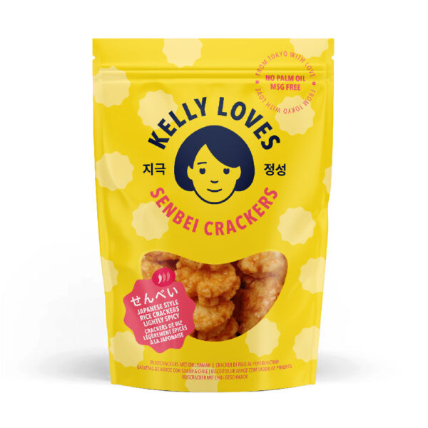 Kelly Loves Senbei Crackers 12 x 50g Pouch