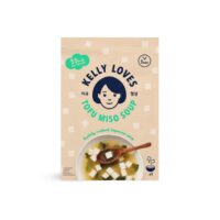 Kelly Loves Tofu Miso Soup (1 Pouch) 1 x 3 Serve Pouch