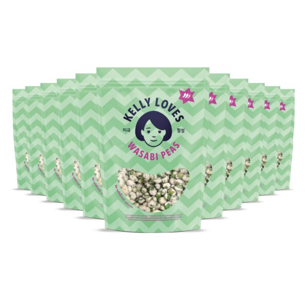 Kelly Loves Wasabi Peas 12 x 90g