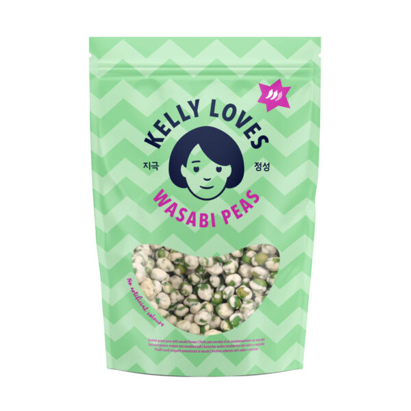 Kelly Loves Wasabi Peas 90g